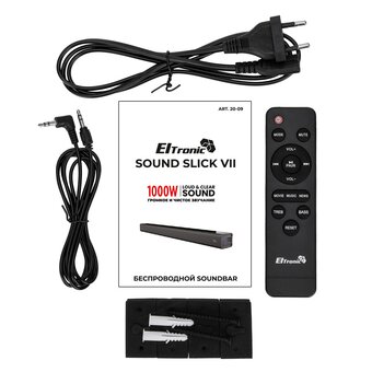  Саундбар ELTRONIC 20-09 Sound Slick 7 черный 