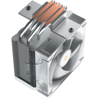  Вентилятор Ocypus Gamma A40 WH ARGB Digital, 100mm ARGB Fan, Top Display Panel, 4 Heat pipes, 4-Pin PWM, 600-2400 RPM, 29.5DBA, Hydro Bearing, LGA115X 