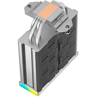  Кулер DEEPCOOL AK400 Digital SE WH LGA1700/1200/115X/AM5/AM4 (TDP 220W, PWM, Fan 120mm, 4 тепл. трубки, ARGB, белый) Ret 