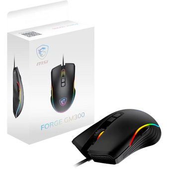  Мышь MSI Forge GM300 (S12-0402300-HH9) черный 