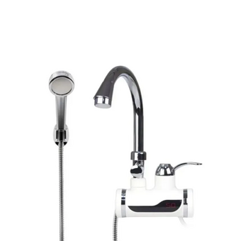  Водонагреватель Saniteco WM-001-C2 с душем белый 