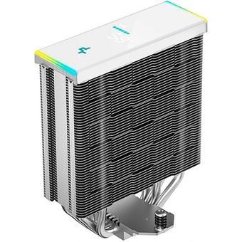  Кулер DEEPCOOL AK400 Digital SE WH LGA1700/1200/115X/AM5/AM4 (TDP 220W, PWM, Fan 120mm, 4 тепл. трубки, ARGB, белый) Ret 