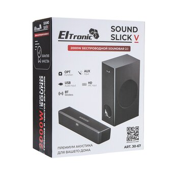  Саундбар ELTRONIC 30-67 Sound Slick 5 черный 