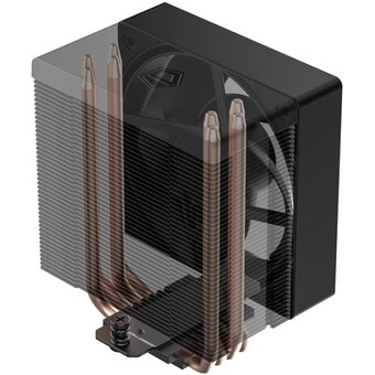  Кулер ID-COOLING SE-904-XT ARGB Black LGA1851/1700/1200/115X/AM5/AM4 (TDP 180W, PWM, 4 тепл.трубки прямого контакта, Fan 100mm) 