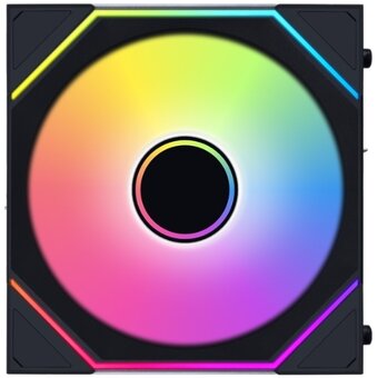  Комплект вентиляторов (3шт.) Lian Li Uni Fan SL-INF Wireless 120 Reverse Blade (G99.12RSLIN1W3B.R0) / 12RSLIN1W3B Black / 120x122,1x25мм 