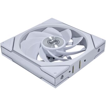  Вентилятор Lian Li Uni Fan TL Wireless 140 Reverse Blade (G99.14RTL1W1W.R0) / 14RTL1W1W White / 140x140x28мм (PWM, ARGB, 1800 об/мин (Max.), 31dBa) 