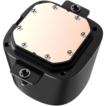  СВО ID-COOLING FX360 LCD LGA1851/1700/1200/115X/AM4/AM5 (TDP 350W, ARGB Fan and Pump, LCD Display, PWM, Triple Fan) 