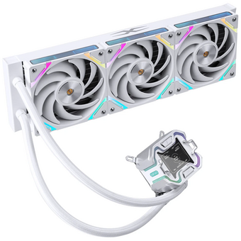  СВО 1STPLAYER X-360 White (X-360-WH) / 3x120mm, ARGB, IPS display 