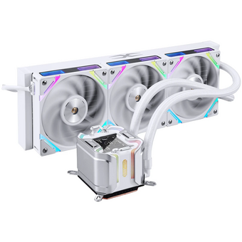  СВО 1STPLAYER X-360 White (X-360-WH) / 3x120mm, ARGB, IPS display 