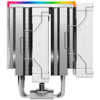  Кулер DEEPCOOL AK620 Digital SE WH LGA1851/1700/1200/115X/AM5/AM4 (TDP 260W, PWM, Dual Fan 120mm, 6 тепл. трубок, ARGB, белый) Ret 