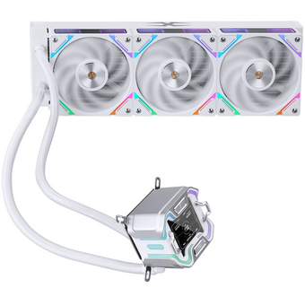  СВО 1STPLAYER X-360 White (X-360-WH) / 3x120mm, ARGB, IPS display 