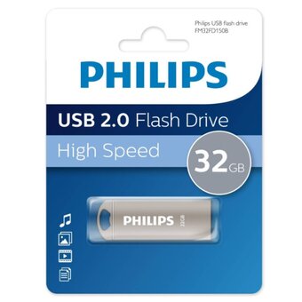  USB-флешка PHILIPS FM32FD165B/97 32GB Iron 3.0 32GB, USB 3.0 