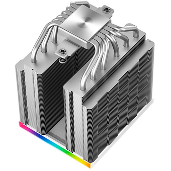  Кулер DEEPCOOL AK620 Digital SE WH LGA1851/1700/1200/115X/AM5/AM4 (TDP 260W, PWM, Dual Fan 120mm, 6 тепл. трубок, ARGB, белый) Ret 