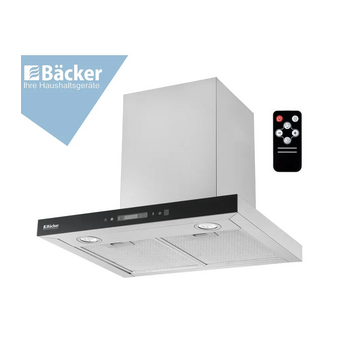 Кухонная вытяжка Backer CH60E-TGL200 SSBK Glass   Кухонная вытяжка Backer CH60E-TGL200 SSBK Glass