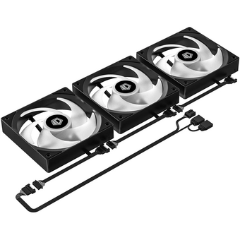  СВО ID-COOLING FX360 LCD LGA1851/1700/1200/115X/AM4/AM5 (TDP 350W, ARGB Fan and Pump, LCD Display, PWM, Triple Fan) 