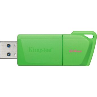  USB-флешка Kingston Exodia M KC-U2L64-7LG 64GB USB 3.2 DT DTXM Neon Green 