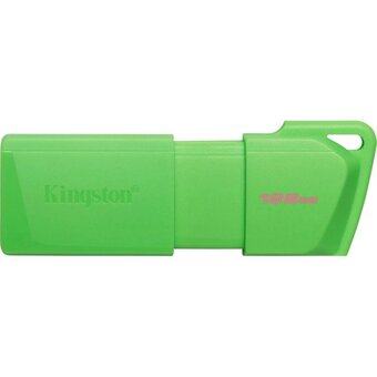  USB-флешка Kingston Exodia M KC-U2L128-7LG 128GB USB 3.2 DT DTXM Neon Green 