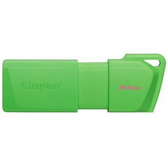  USB-флешка Kingston Exodia M KC-U2L64-7LG 64GB USB 3.2 DT DTXM Neon Green 