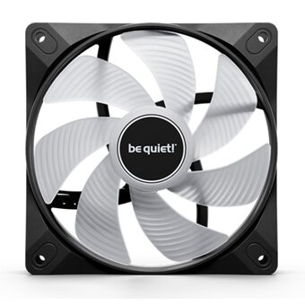  Кулер be quiet! Light Wings LX (BL120) Black 120mm PWM (120x120x25mm, 4-pin ARGB, 51.5CFM, 25.5dBA, 1600RPM) 