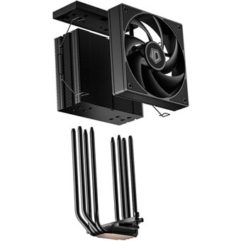  Кулер ID-COOLING Frozn A410 TD LGA1851/1700/1200/115X/AM5/AM4 (TDP 220W, PWM, 4 тепл.трубки прямого контакта, Fan 120mm, черный) Ret 