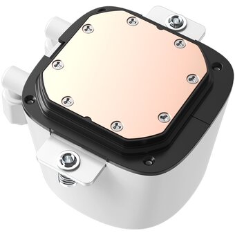  СВО ID-COOLING FX360 LCD White LGA1851/1700/1200/115X/AM4/AM5 (TDP 350W, ARGB Fan and Pump, LCD Display, PWM, Triple) 