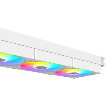  СВО ID-COOLING FX360 LCD White LGA1851/1700/1200/115X/AM4/AM5 (TDP 350W, ARGB Fan and Pump, LCD Display, PWM, Triple) 