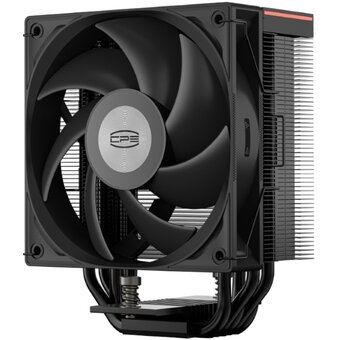  Кулер PcCooler RT500 Digital BK (RT500-BKNWYL-GL) Soc-AM5/AM4/1200/1700/1851 черный 4-pin 34.9dB Al+Cu LCD 240W Ret 