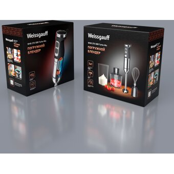  Блендер погружной Weissgauff WHB 270 SBB Turbo Mix 