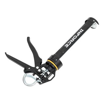  Пистолет для герметика Inforce 01-13-09 полуоткрытый, 320мл 