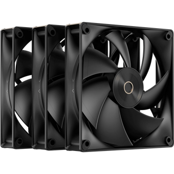  Вентилятор Ocypus Delta F12 BK 3 in 1, 120x120x25mm, 4-Pin PWM, 500-2000 RPM, 29 DBA Max, Hydro Bearing 