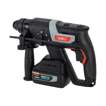  Перфоратор аккумуляторный Deli DE-DC20-2D4 с АКБ и ЗУ 