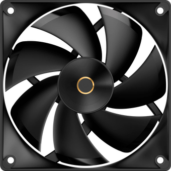  Вентилятор Ocypus Delta F12 BK 3 in 1, 120x120x25mm, 4-Pin PWM, 500-2000 RPM, 29 DBA Max, Hydro Bearing 