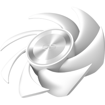  Кулер PcCooler F7 X120 ARGB WH (120x120x28mm, 4-pin PWM, 83CFM, 33.1dBA, 3000RPM, White) 