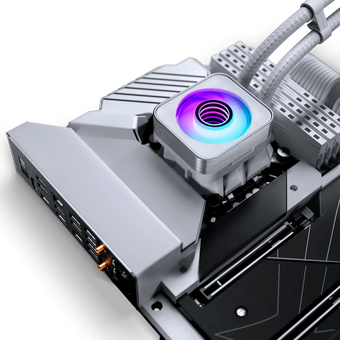  СВО Phanteks Glacier One 360D30 X2 (PH-GO360D30_DWT02) / White / 3x120mm D30 PWM ARGB Fans 