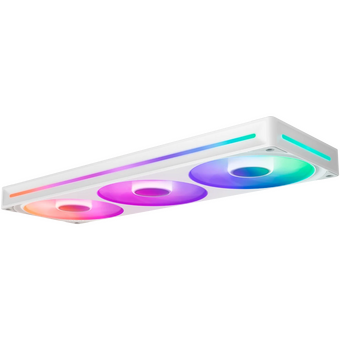  Кулер NZXT F360 RGB Core (RF-U36HF-W1) (120x120x25mm, 4-pin PWM, 75.12CFM, 30dBA, 2400RPM, White, Single-Frame Fan Unit) 