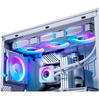  СВО Phanteks Glacier One 360D30 X2 (PH-GO360D30_DWT02) / White / 3x120mm D30 PWM ARGB Fans 