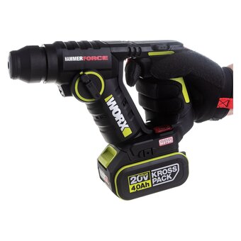  Перфоратор WORX Professional WU380S АКБ+ЗУ 