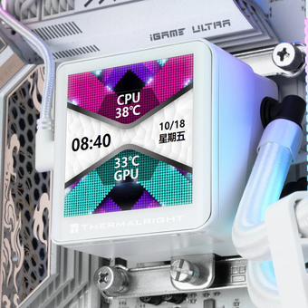  СВО Thermalright Frozen Vision 360 ARGB White V2 (TRFV360AWV2) / 3x120mm ARGB PWM Fans 