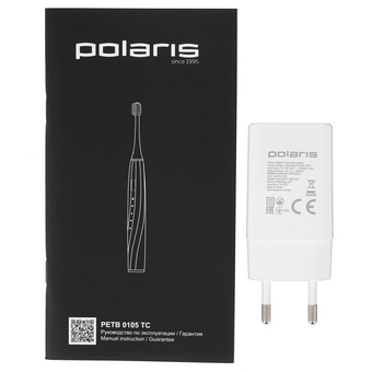  Электрическая зубная щетка POLARIS PETB 0105 TC белый 