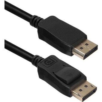  Кабель ACD ACD-DDPM4-18B DisplayPort 1.4, Golden Plated,20m/20m, Черный, 1.8м 