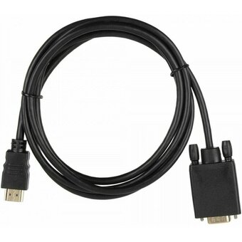  Кабель ACD ACD-DHVM1-30B HDMI 1.4, Golden Plated, 19m/15m, HDMI-VGA Черный, 3м 