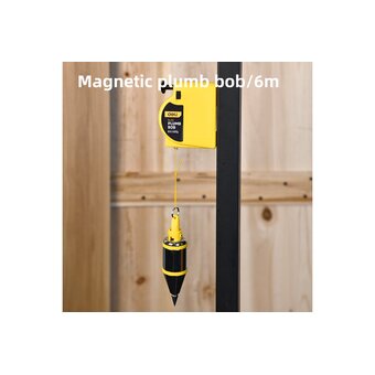  Отвес Deli DL22 конусный с магнитным держателем 