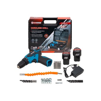  Дрель-шуруповерт ForceKraft FK-CD6017 