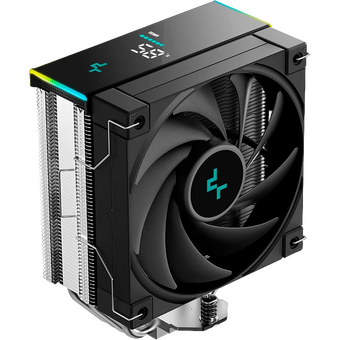 Кулер DEEPCOOL AK400 Digital SE LGA1700/1200/115X/AM5/AM4 (TDP 220W, PWM, Fan 120mm, 4 тепл. трубки, ARGB, черный) Ret 