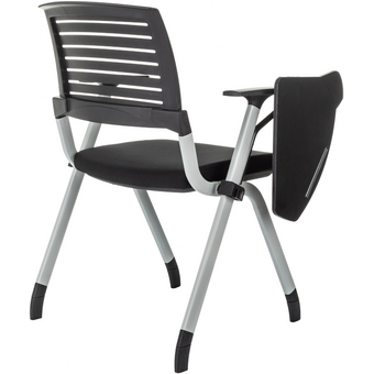  Стул Бюрократ X-Click-PP/black черный со столиком на ножках металл серый 