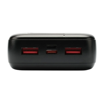  Портативный аккумулятор Gembird GPB-20Q 20000мАч, QC/PD, дисплей, черный 