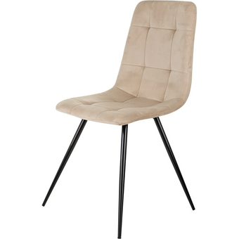  Стул Бюрократ CH-K1_1/HL07 бежевый Holland 06 металл черный на ножках 