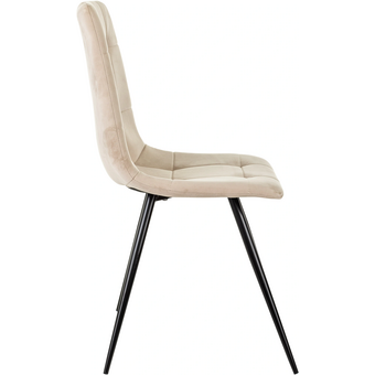  Стул Бюрократ CH-K1_1/HL07 бежевый Holland 06 металл черный на ножках 