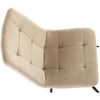  Стул Бюрократ CH-K1_1/HL07 бежевый Holland 06 металл черный на ножках 