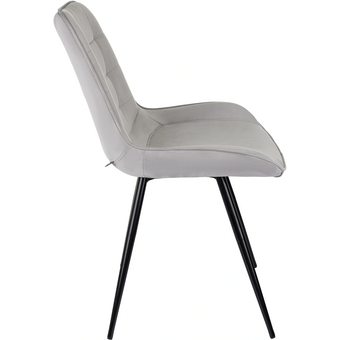  Стул Бюрократ CH-K2_1/HL09 св.серый Holland 09 металл черный на ножках 